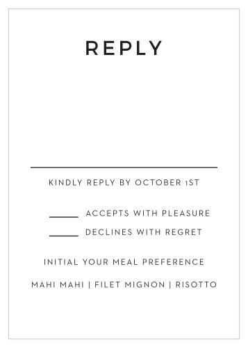 Swirling Simplicity Response Cards