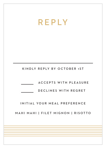 Deco Type Response Cards