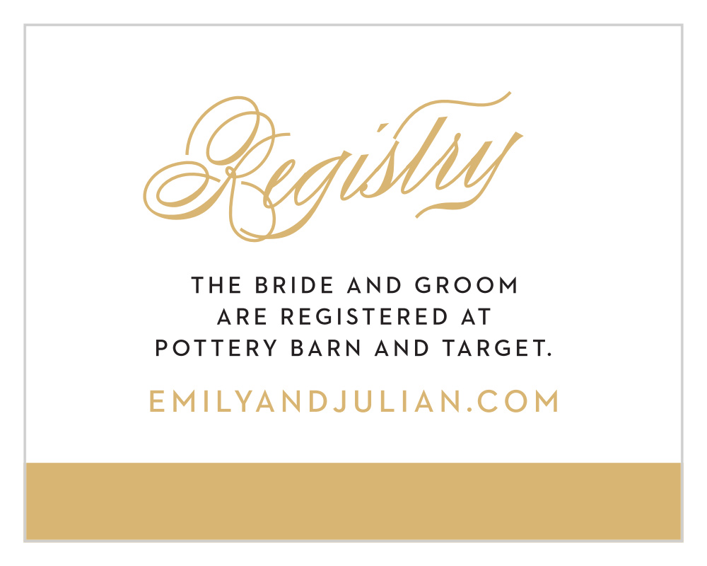 Statement Script Registry Cards