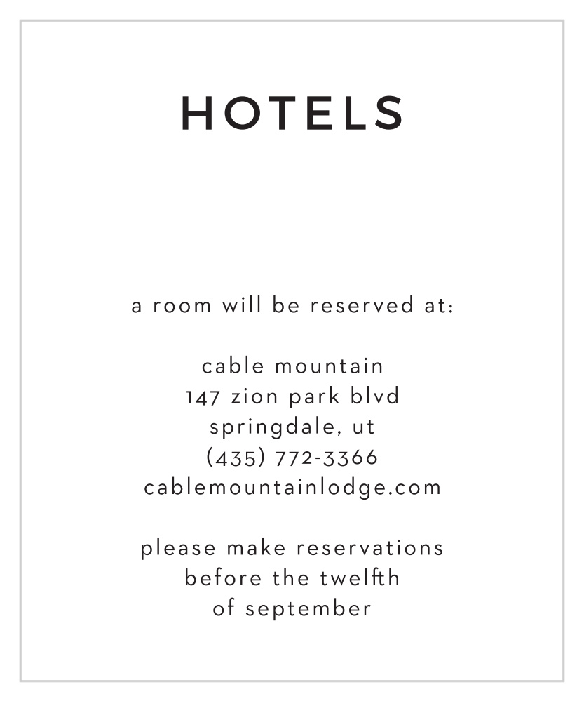Swirling Simplicity Foil Accommodation Cards