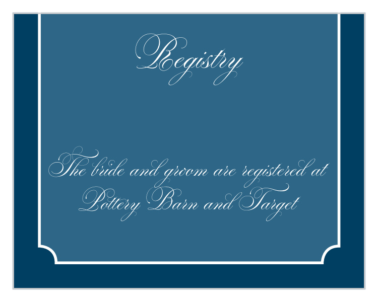 Lace Doily Registry Cards