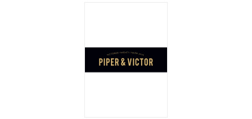 Perennial Playbill Foil Wedding Belly Bands