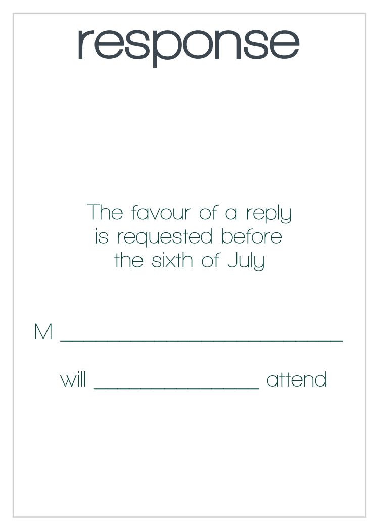 Perfect Ending Response Cards