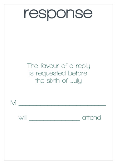 Perfect Ending Response Cards