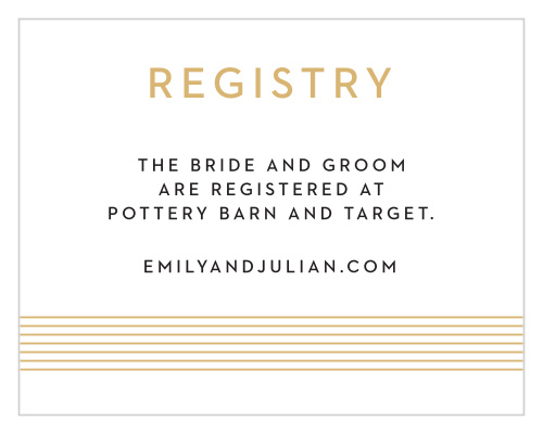 Deco Type Foil Registry Cards