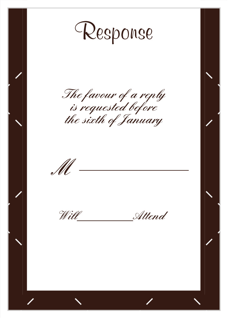 Photo Strip Response Cards