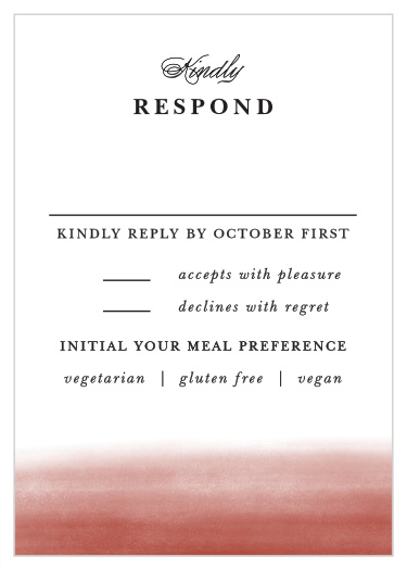 Happy Couple Response Cards