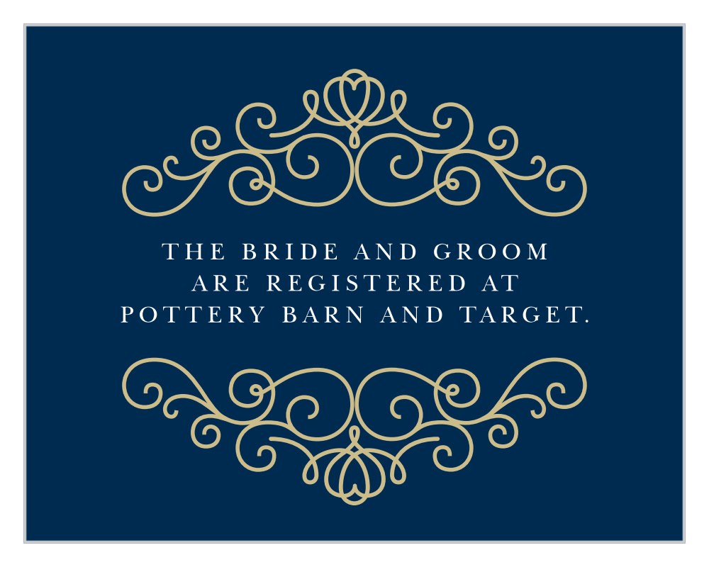 Royal Scrolls Foil Registry Cards