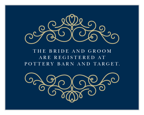 Royal Scrolls Foil Registry Cards