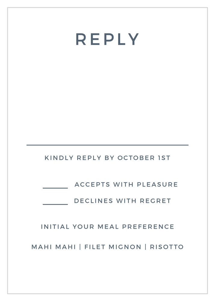 Watercolor Bouquet Response Cards