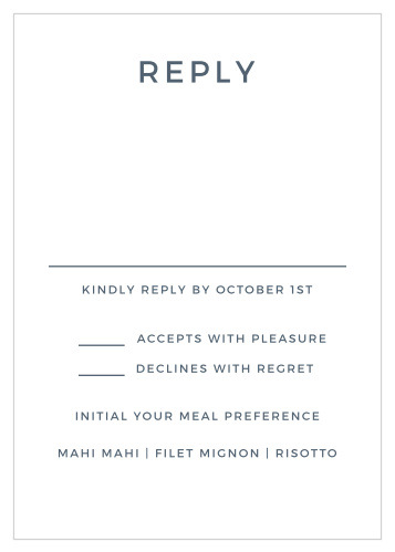 Watercolor Bouquet Response Cards