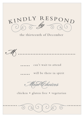 Swirl Frame Response Cards