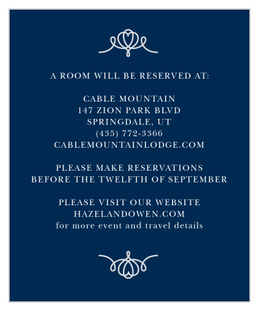 Royal Scrolls Accommodation Cards