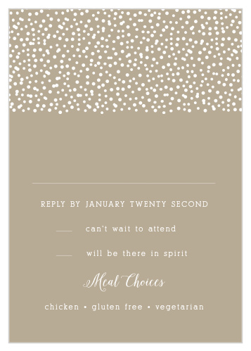 Confetti Dots Response Cards