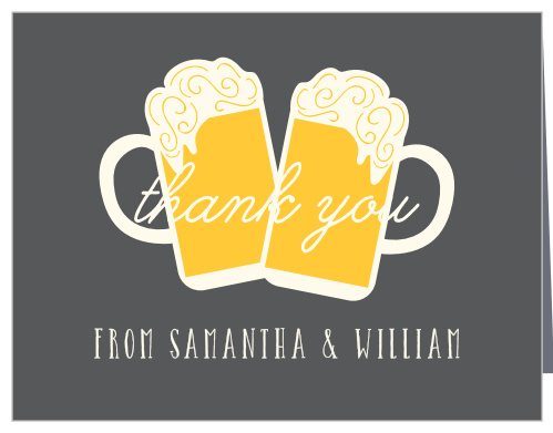 Baby Brewing Baby Shower Thank You Cards