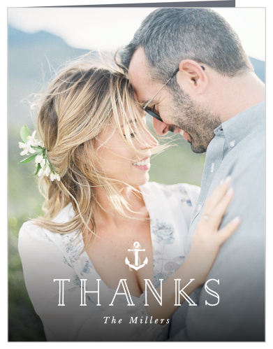 Blue Skies Wedding Thank You Cards