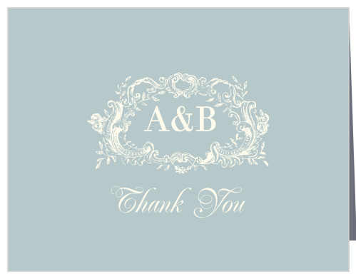 In Cursive Wedding Thank You Cards