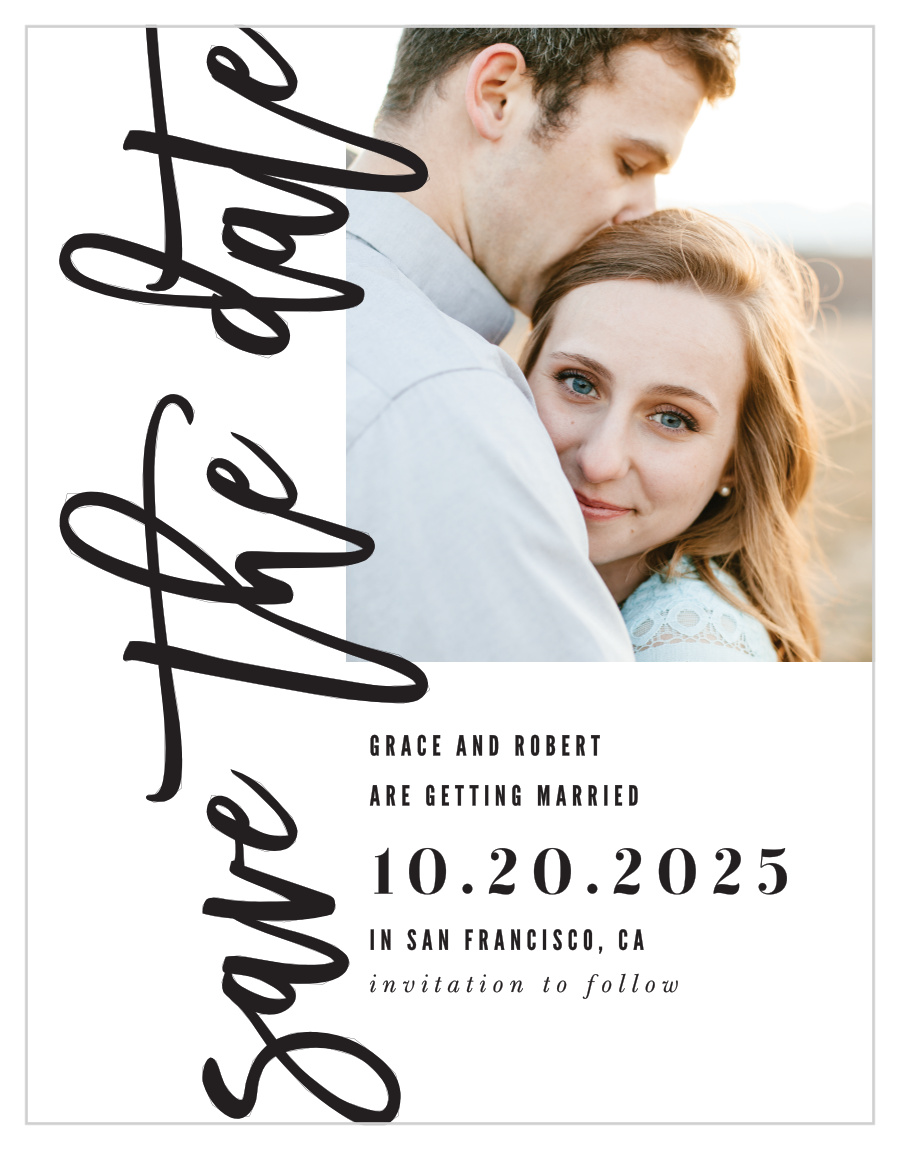 Sweet Simplicity Save the Date Cards