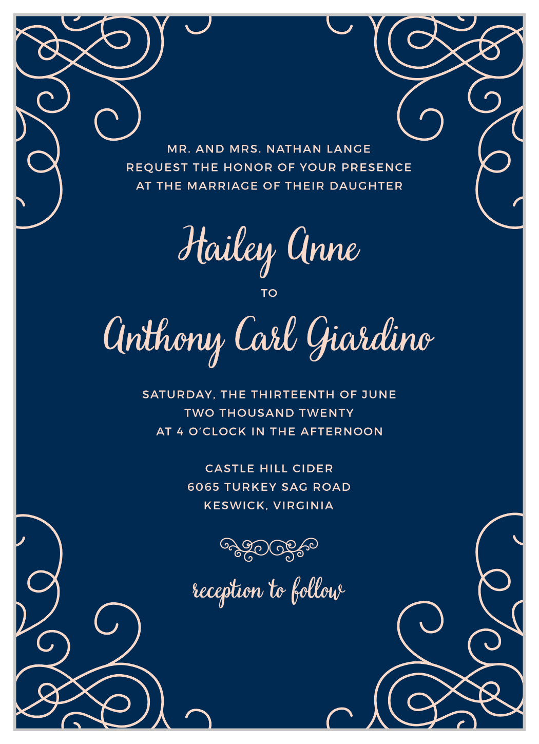 Modern Love Wedding Invitations