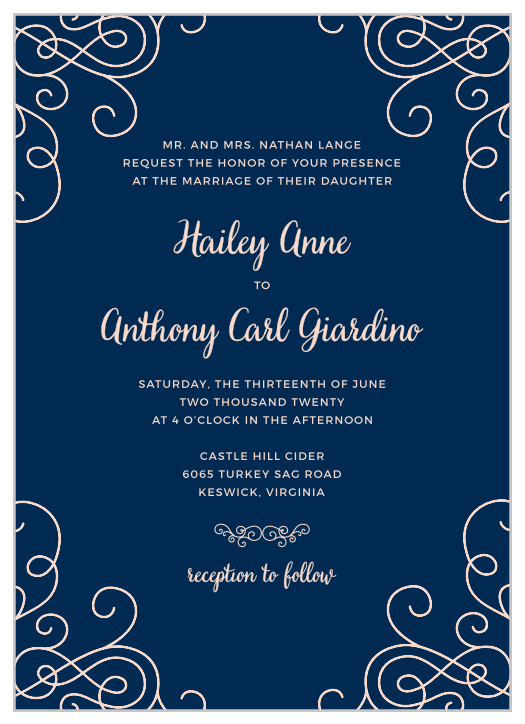 Modern Love Wedding Invitations