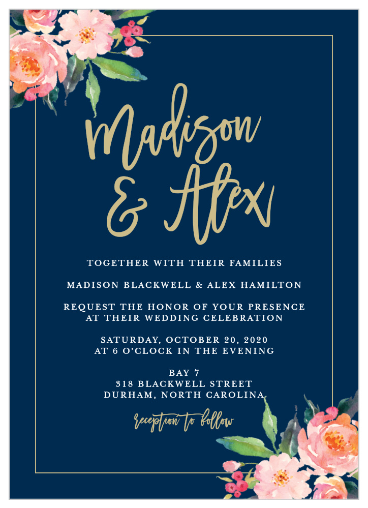 Standing Ovation Wedding Invitations