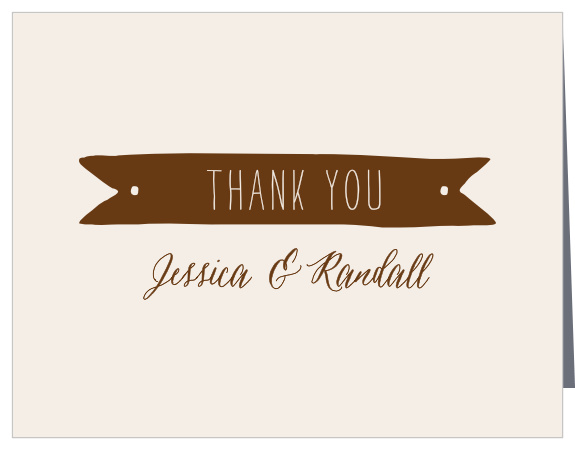 Add your personal touch to the Hand Drawn Thank You Cards from the Crafty Pie Collection at Basic Invite. 