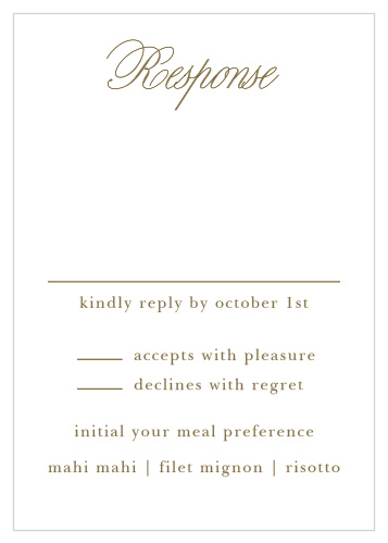 Opulent Frames Response Cards