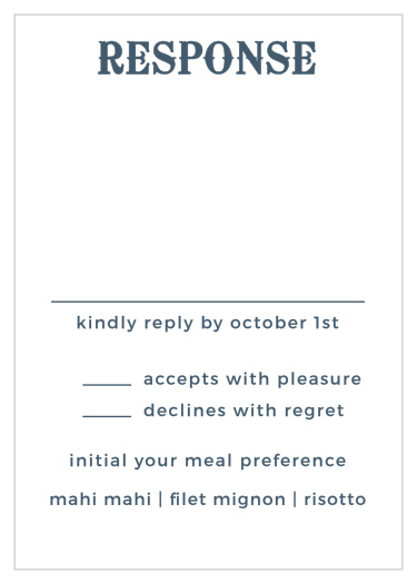 Retro Poster Response Cards