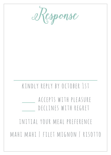Sweet Succulents Response Cards