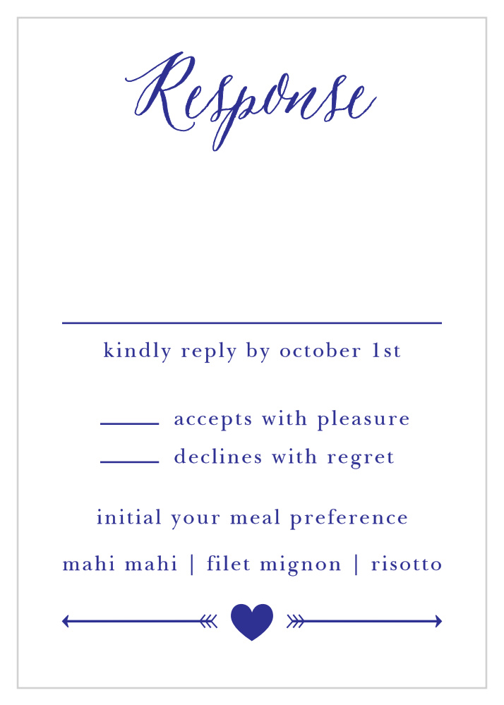 Playful Poster Response Cards