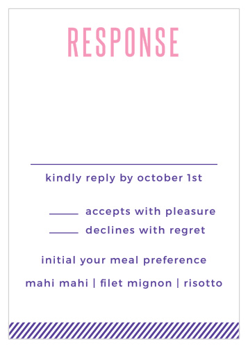 Artful Elegance Response Cards