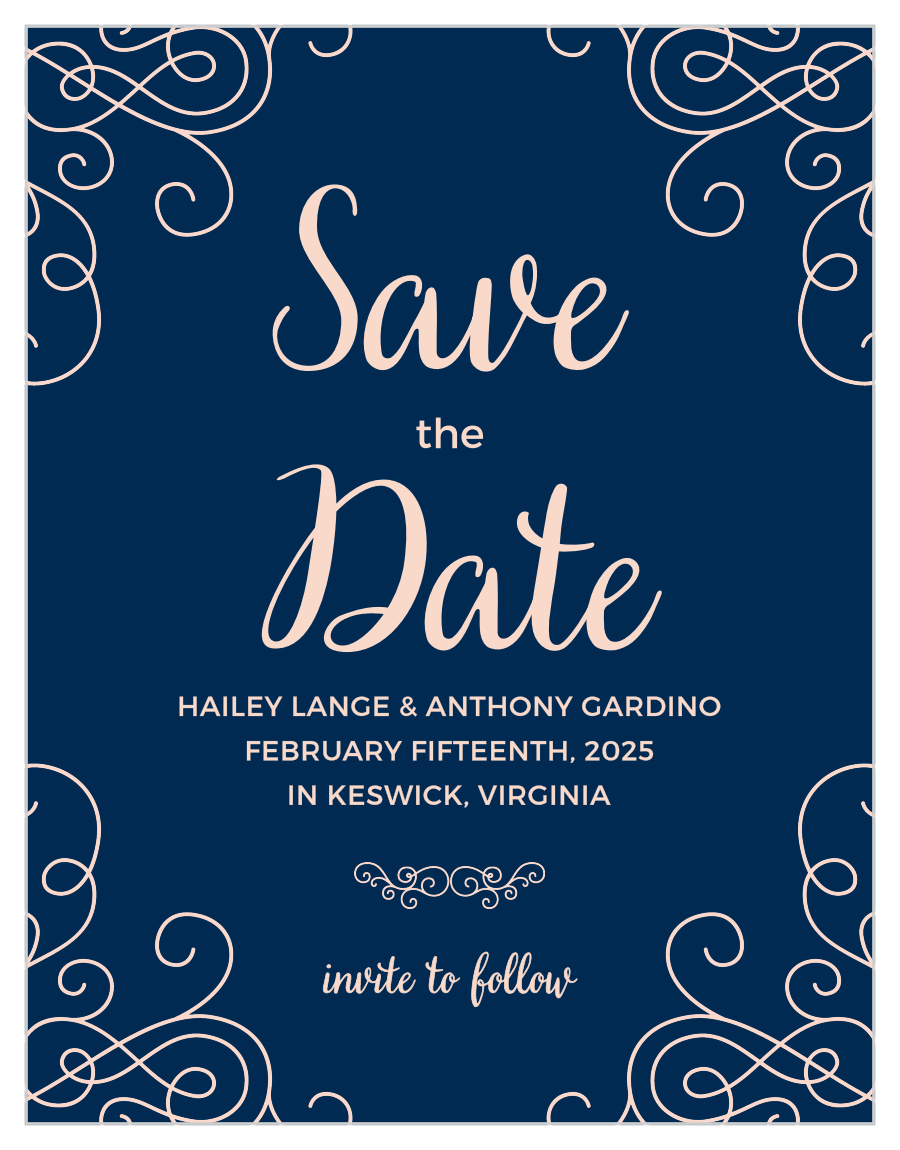 Modern Love Save the Date Cards