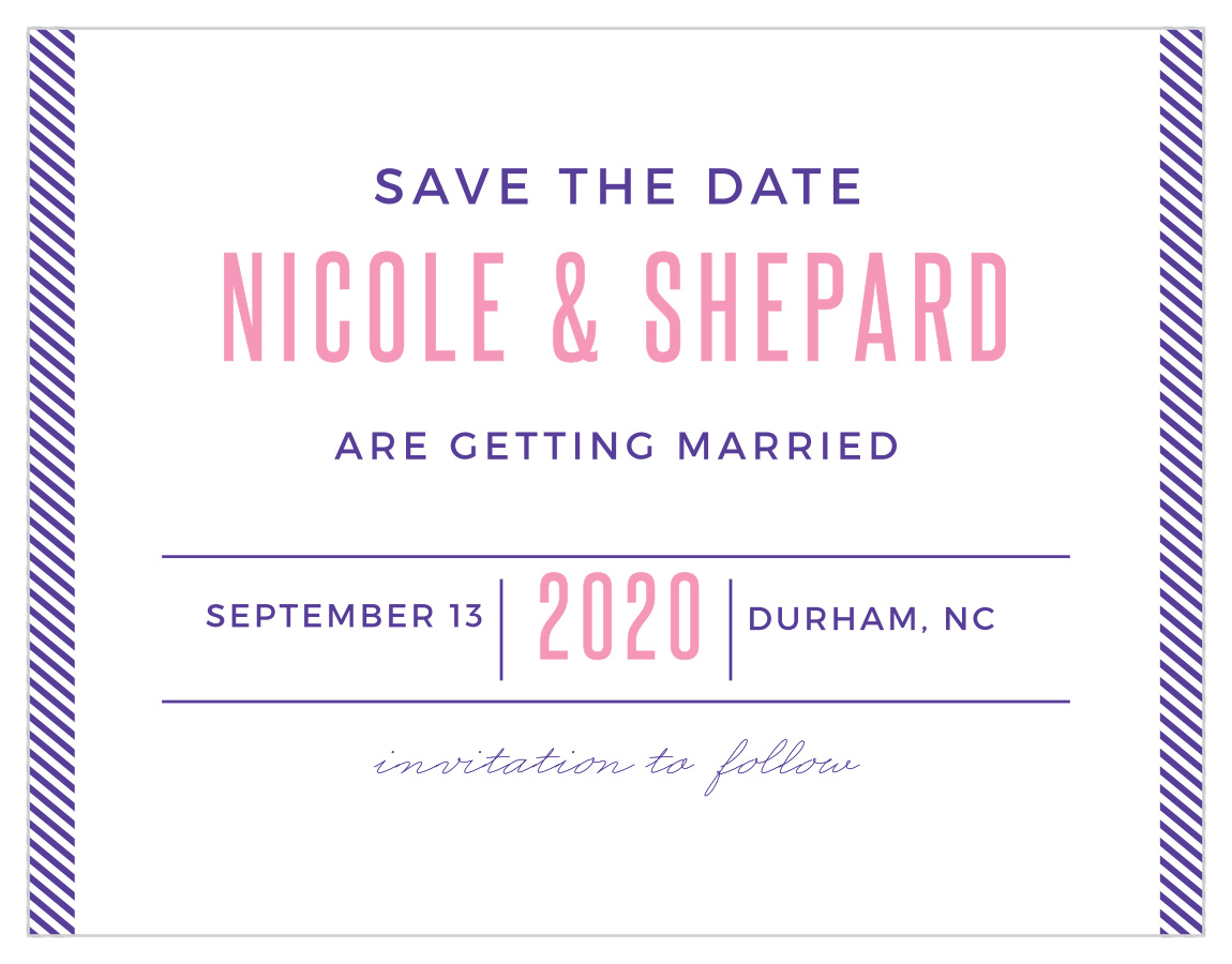 Artful Elegance Save-the-Date Magnets