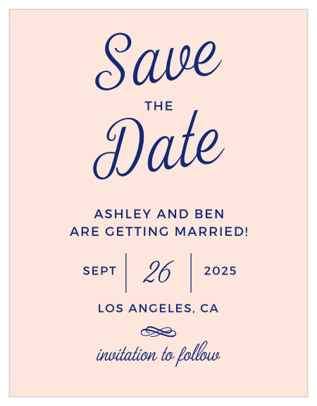 Reserve your place in the Calendars of friends and family with the Diamond Monogram Save-the-Date Magnets from the Crafty Pie Collection at Basic Invite.