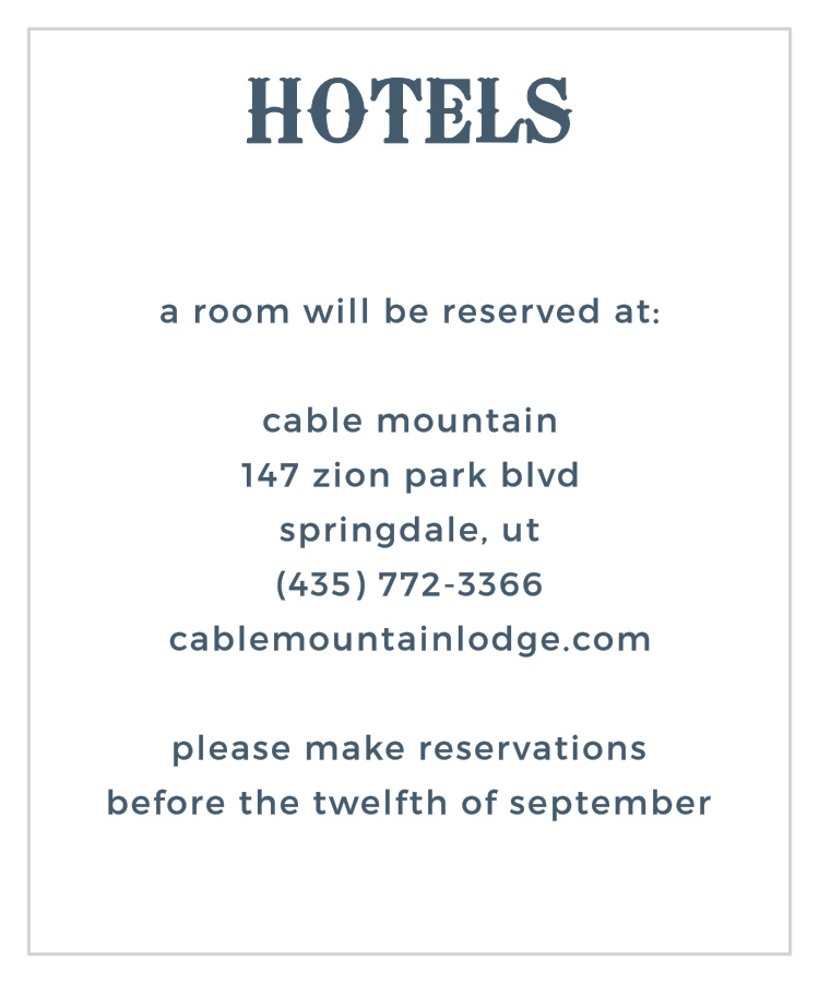 Retro Poster Accommodation Cards