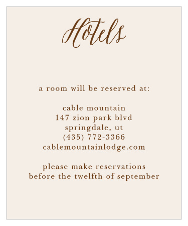 Drawn Together Accommodation Cards