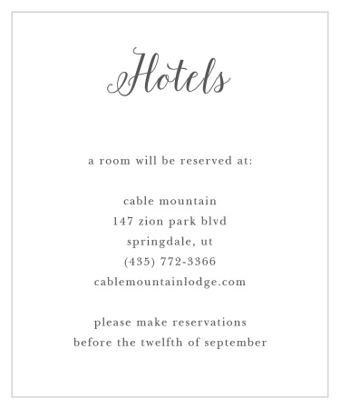 Budding Blooms Accommodation Cards