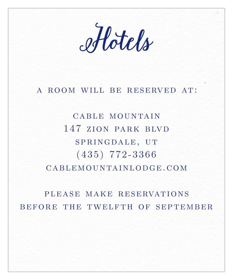 Watercolor Anemone Accommodation Cards