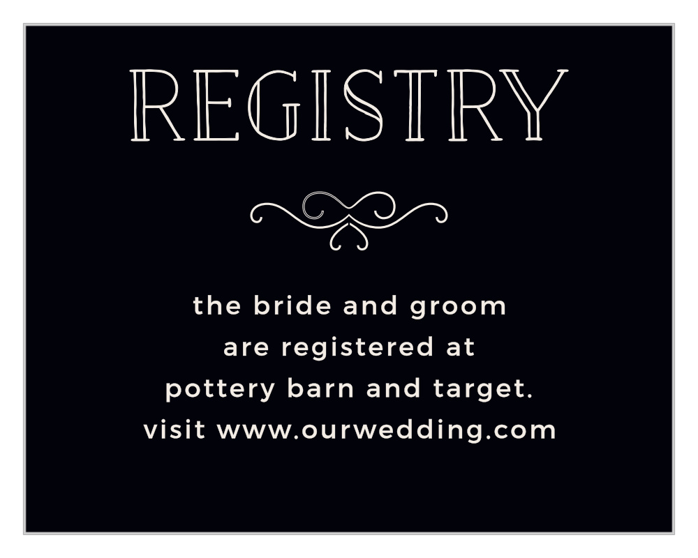 Classic Penmanship Registry Cards