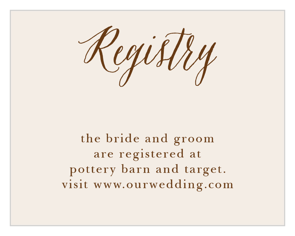 Drawn Together Registry Cards