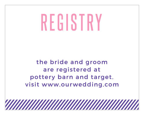 Artful Elegance Registry Cards