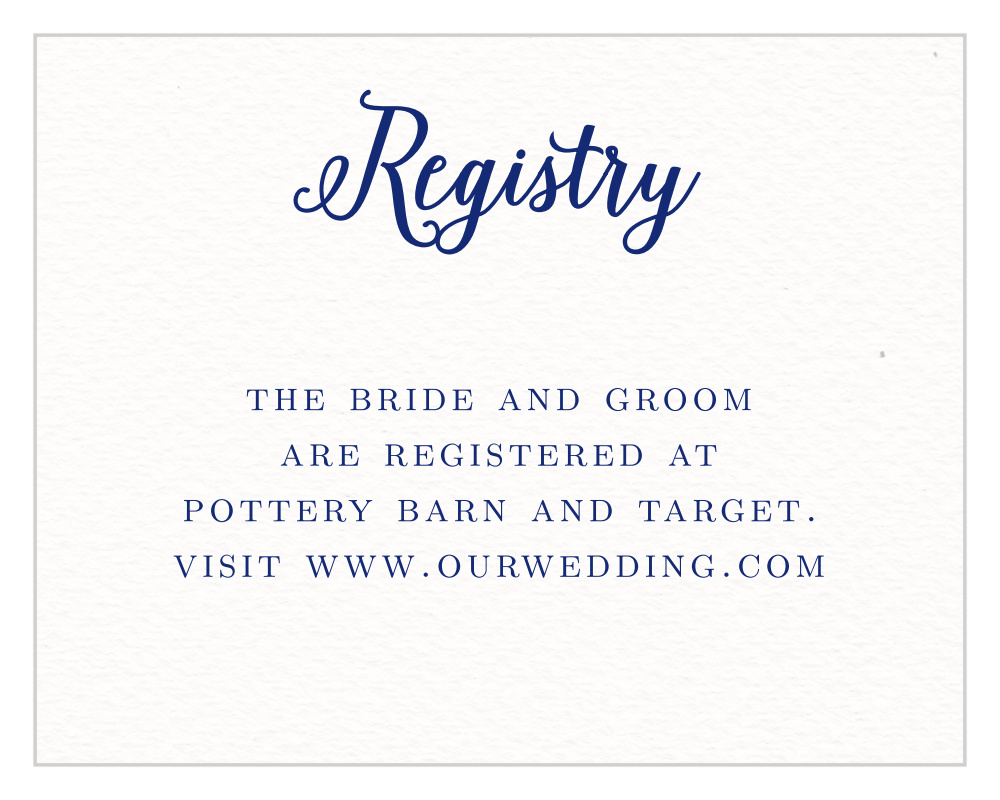 Watercolor Anemone Registry Cards