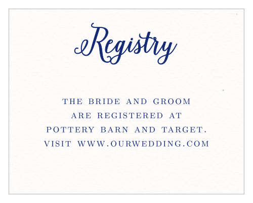 Watercolor Anemone Registry Cards
