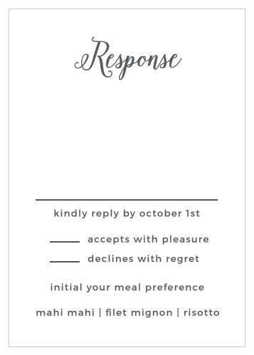 Watercolor Wreath Response Cards