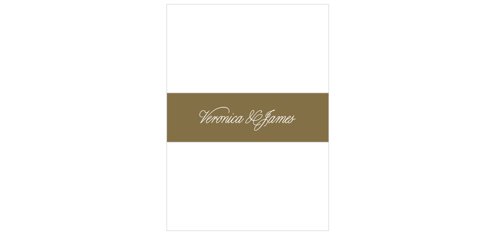 Opulent Frames Wedding Belly Bands