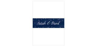 Beautiful Night Wedding Belly Bands