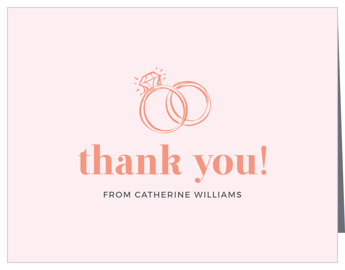 Pop Fizz Clink Bridal Shower Thank You Cards