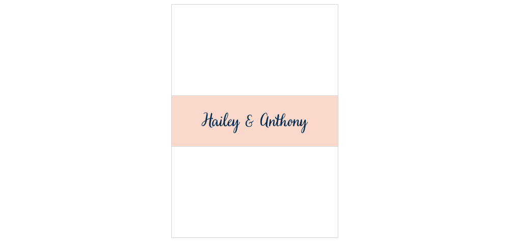 Modern Love Wedding Belly Bands