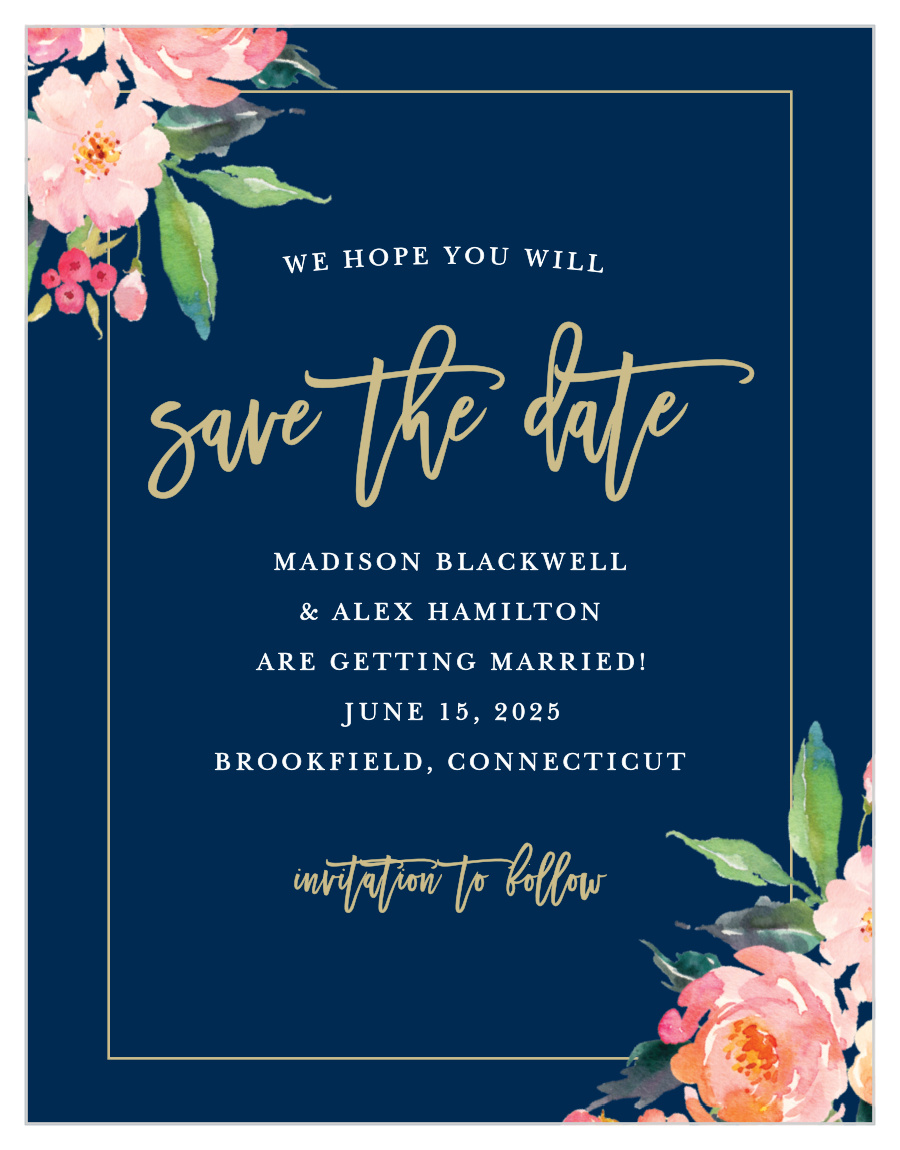 Standing Ovation Save the Date Magnets