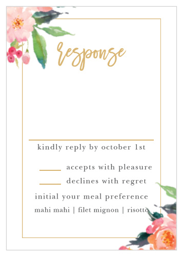 Standing Ovation Foil Response Cards